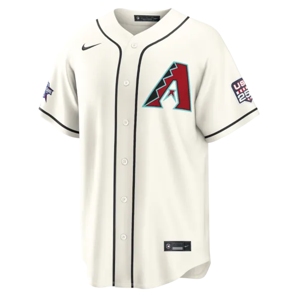 2026 All-Star Edition Stars & Stripes Arizona Diamondbacks  Nike Cream Stadium Pick-A-Player Jersey
