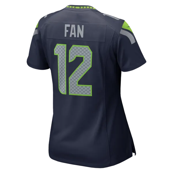 12s Seattle Seahawks Nike Women's Team Game Jersey - College Navy