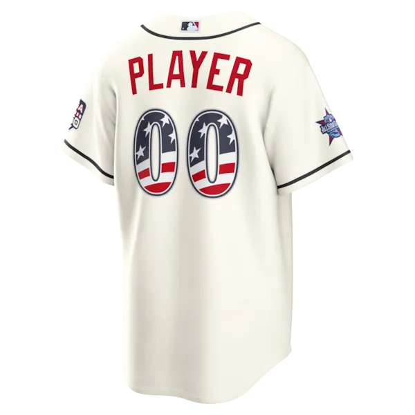 2026 All-Star Edition Stars & Stripes Arizona Diamondbacks  Nike Cream Stadium Pick-A-Player Jersey